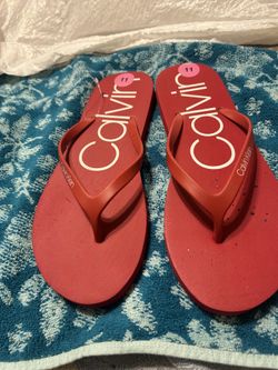Assortment of Sandals and Flip Flops