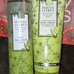 Bath And Body Works White Citrus 