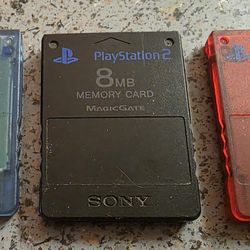 PlayStation 2 Memory Cards