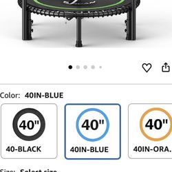 New workout trampoline