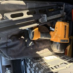 Framin Nail Gun And Table Saw 
