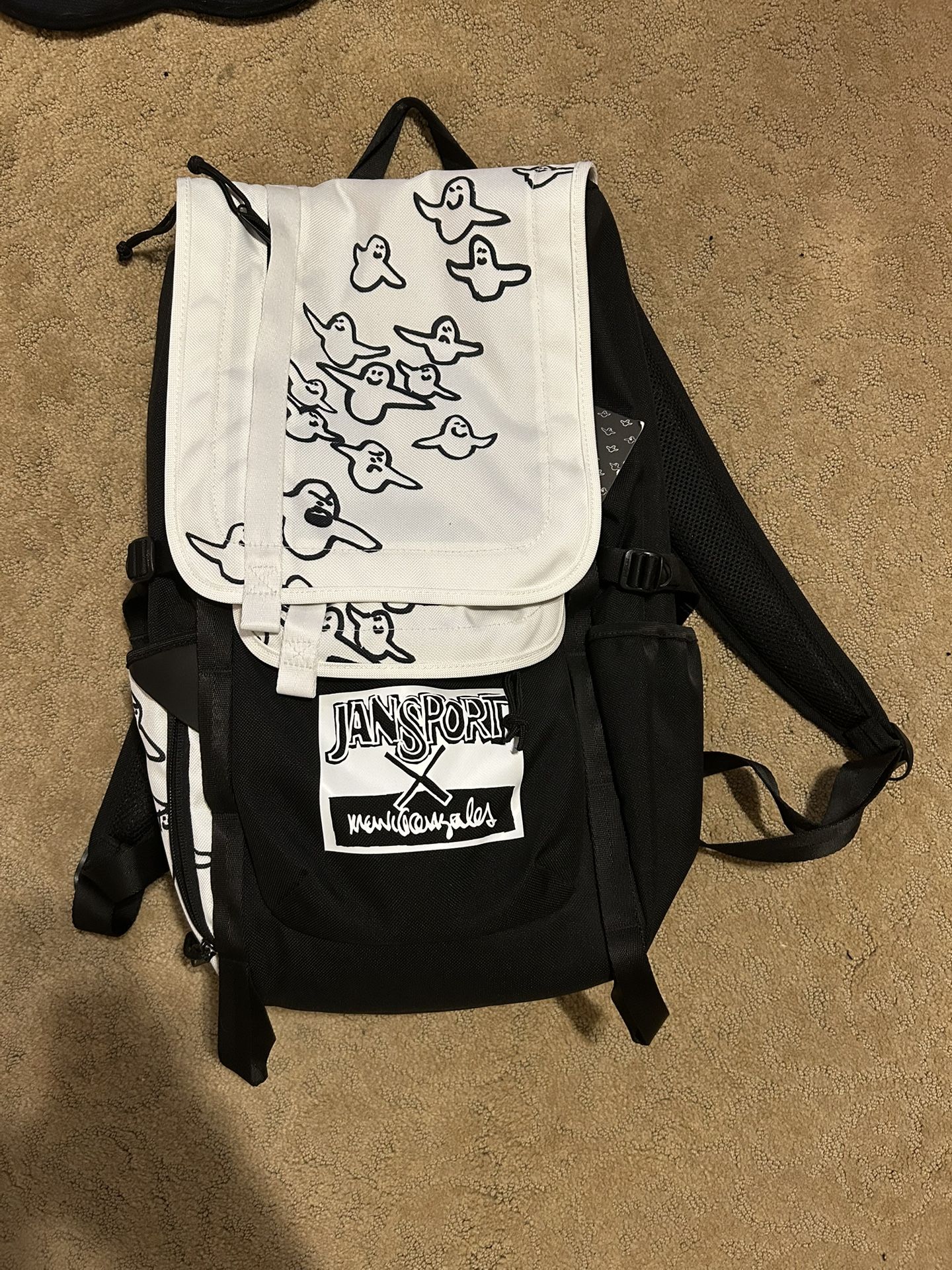 Mark Gonzales X Jansport “Bird Day” signed backpack