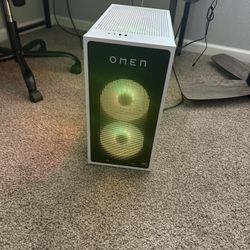 HP Omen Desktop With 24” Dell Monitor