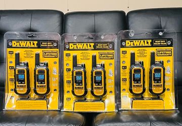 New DEWALT  walkie - talkie