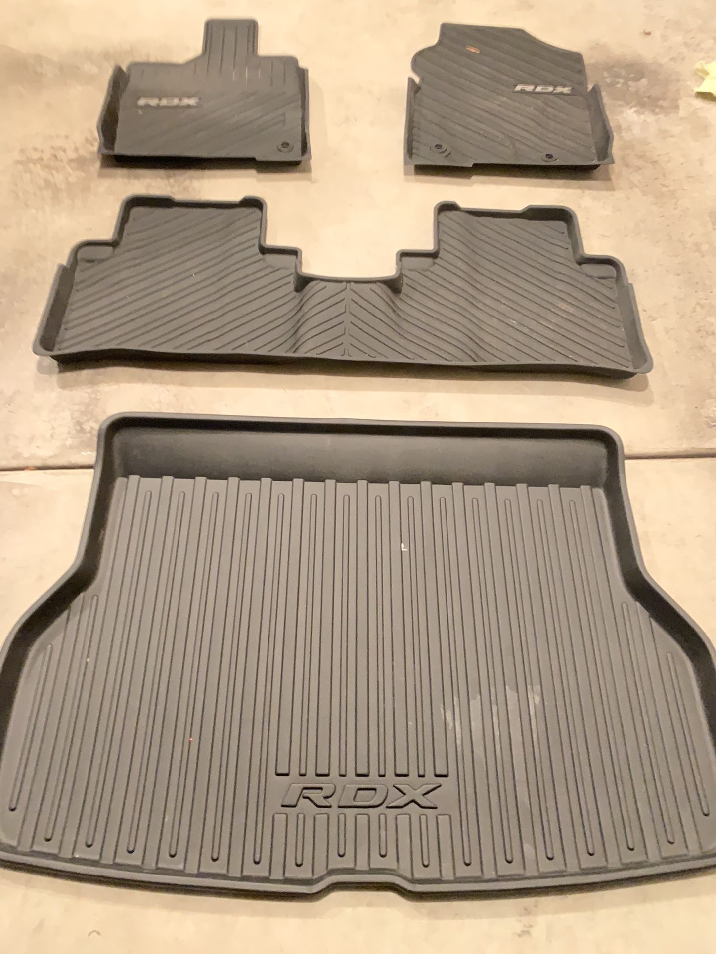 Acura RDX all weather floor mats