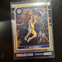 TJ MCCONNEL PACERS NBA HOOPS PANINI SPORTS CARD!
