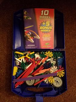 K'nex. Smaller version. 10 model building set.