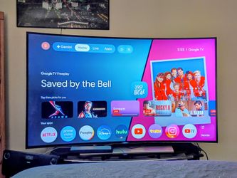 78 inch Samsung curved smart 4k UHD tv