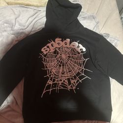 Black and White Sp5der Hoodie