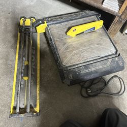 Qep Floor Tiles Cutter & Corded Tile Saw 
