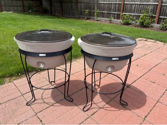 Coleman Plastic Party Cooler on Metal Stand See-Thru Lid  $75 EACH