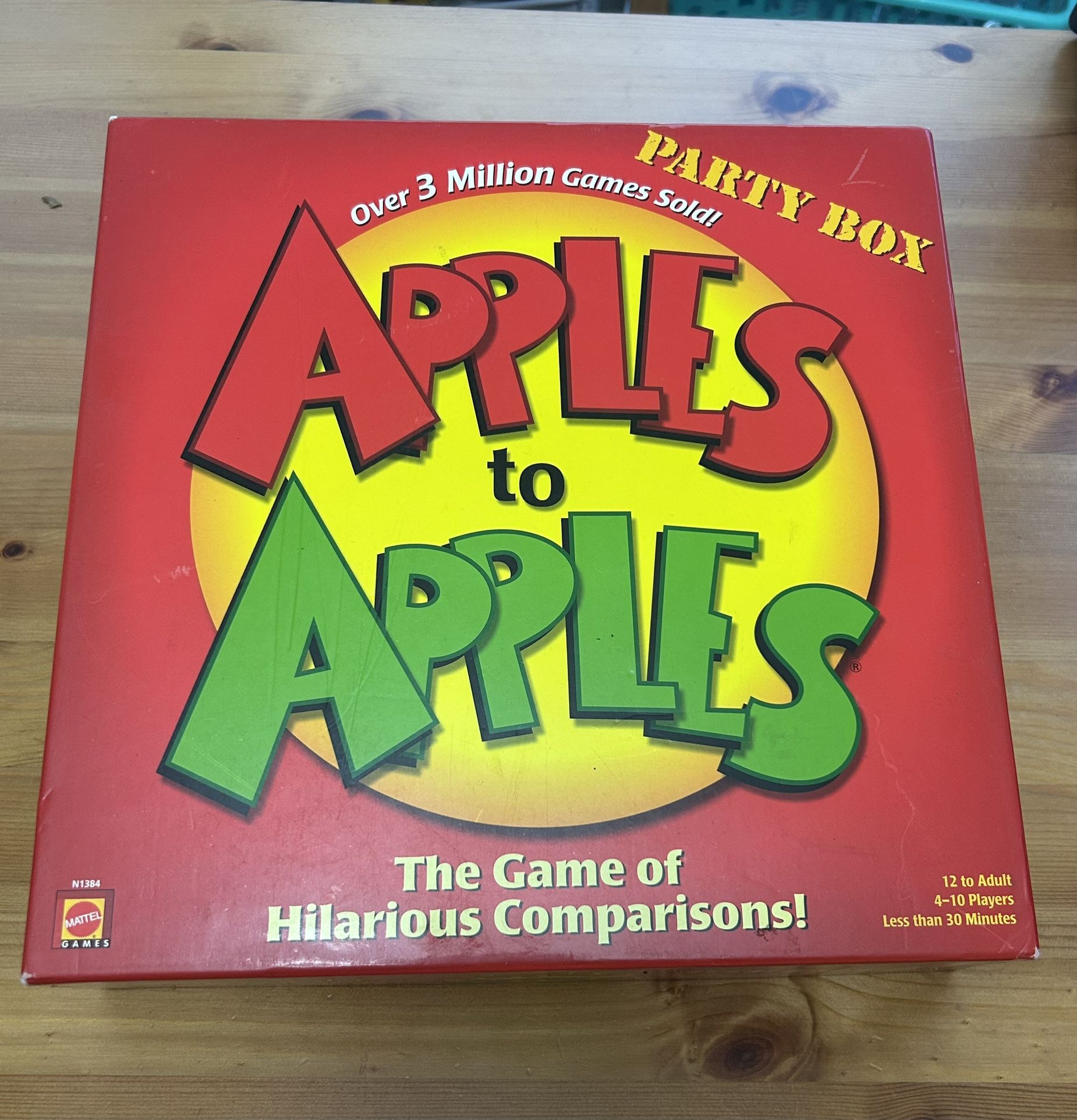 Apples To Apples Game