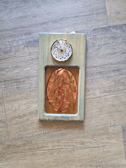 Wood Frame  Clock