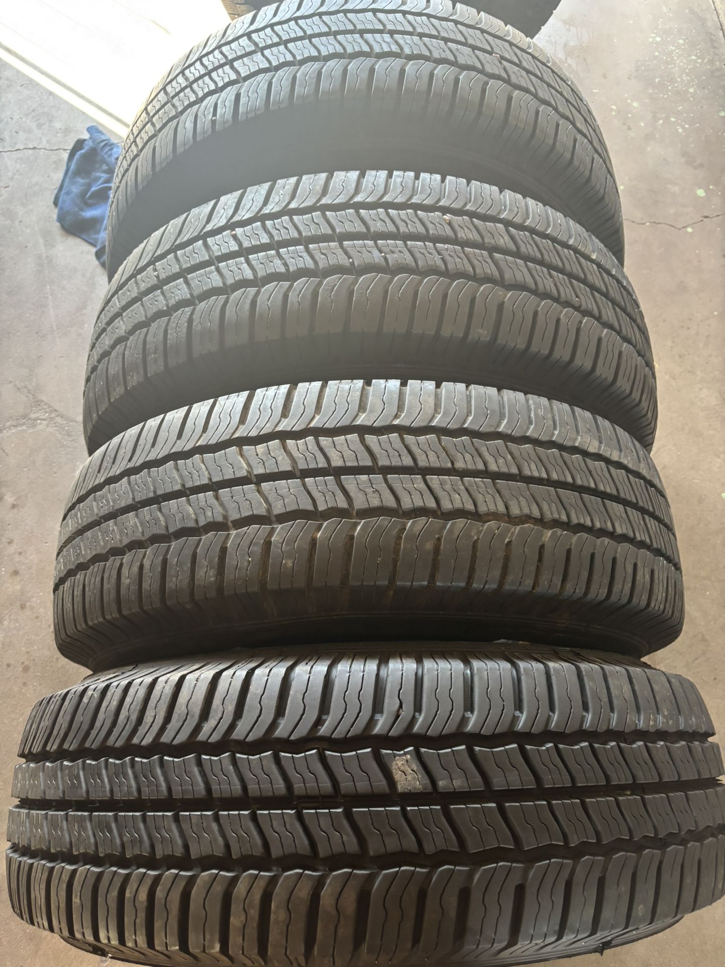 Lt 245 75 16 Like New Set Tires Michelin 2023 Have Like New Tread 10 Ply Load Range E 