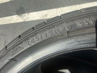 245/35/20 Dunlop RunFlat (2 Tires)