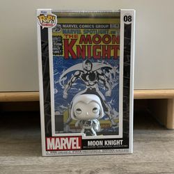 Funko Pop! Comic Cover: Marvel - Moon Knight Bobblehead Figure