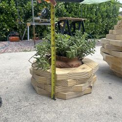 Wood Planter Perfect For Succulents!