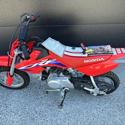 2023 Honda CRF50F Kids Dirtbike