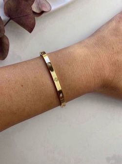 Cartier Small Love Bracelet size 17 in yellow gold