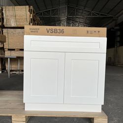 36 inch solid wood bathroom vanity cabinet white only $149!!