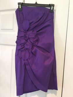 Jessica McClintock size 10 purple cocktail dress