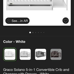 Crib With Changing Table 