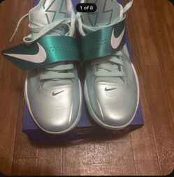 Nike zoom KD IV Mint Candy/White-New Green BonBon Menthe/Blanc size 9.5 Fresh like new
