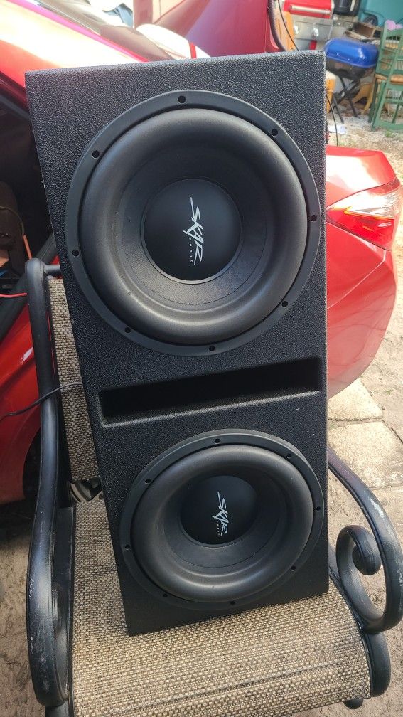 Skar Audio 12 Inch With Box And Amp