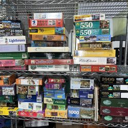 Last 50 puzzles - take them for $100 p/u in Willow Grove or Jamison PA 