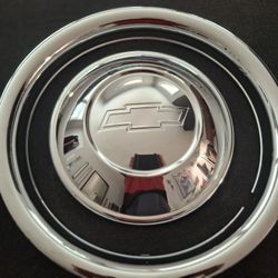 15" Chevy New Hubcaps In The Box