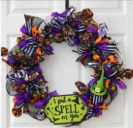Halloween wreath