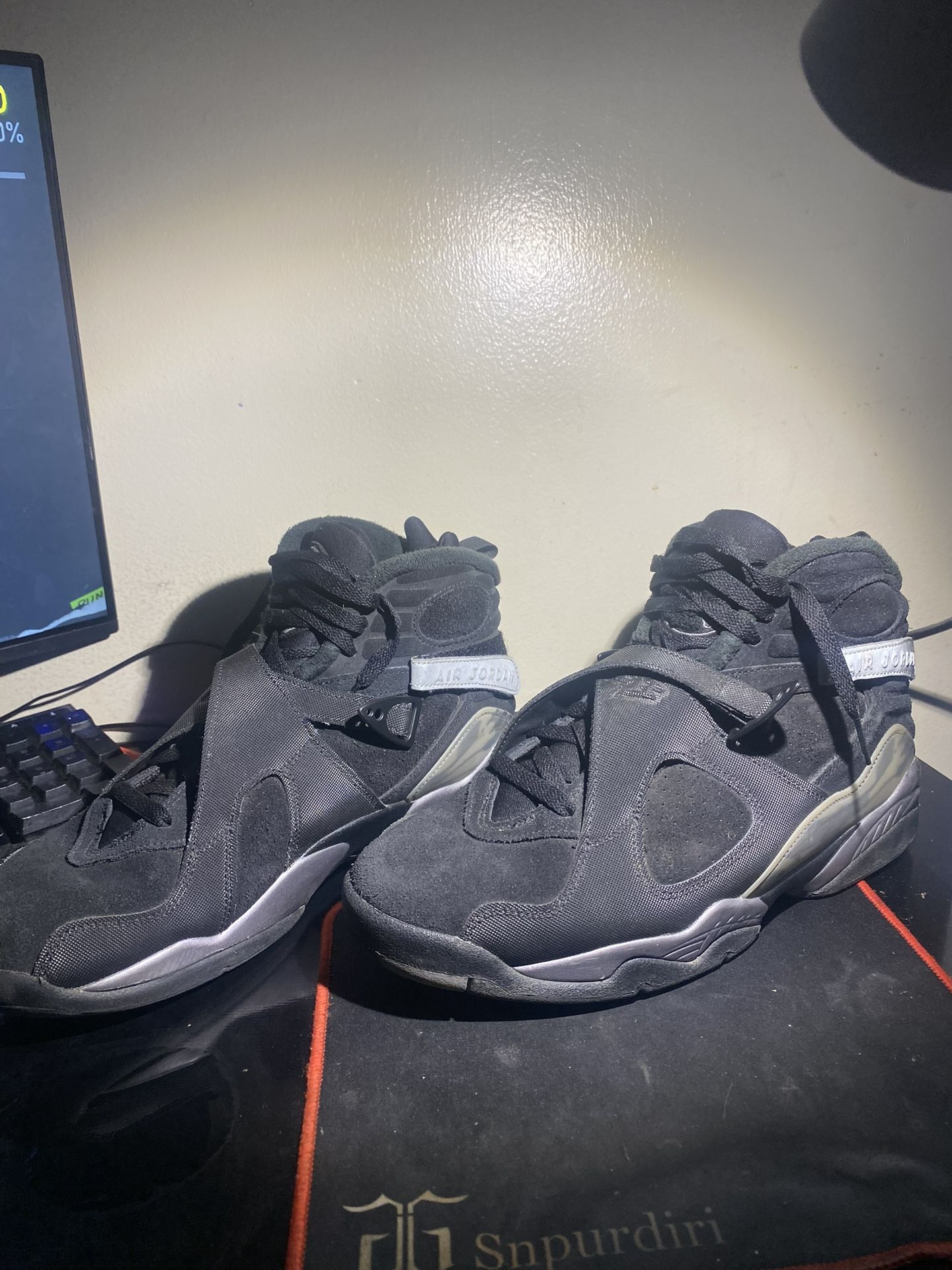 Air Jordan 8 “Winterized Gunsmoke” Size 10