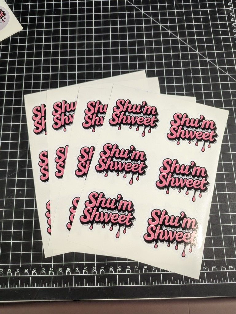 Work Stickers Made2Order