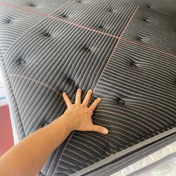 King Size Mattress BeautyRest Black C-Class Pillow Top Firm 14” Inches Thick Wrapped in Plastic Direct From Factory Same Day Delivery  🚚 