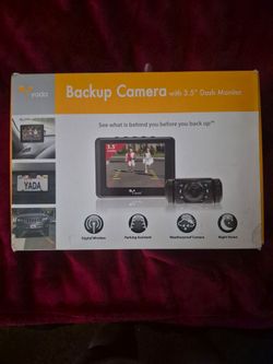 Yada Backup Camera with 3.5 Dash Moniter