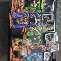 2006 topps restricted access wrestling cards (26) Cards In All