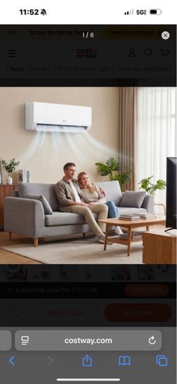 Mini split air conditioning