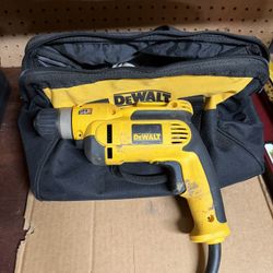 Dewalt Corded Drill + Bag