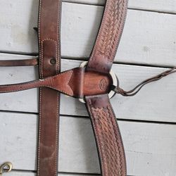 Cowboy Tack Breast Collar And Back Cinch Strap