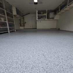 Flakes Epoxy Flooring