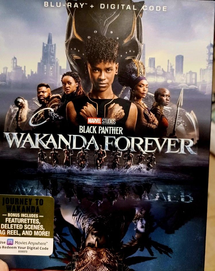 Wakanda FOREVER BLURAY Only