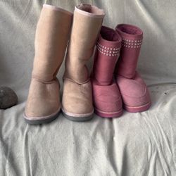 Boots 2 Pair- One Pair Ugg Brand 