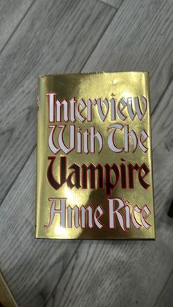 Interview with a vampire killer by Anne Rice signed 20th anniversary