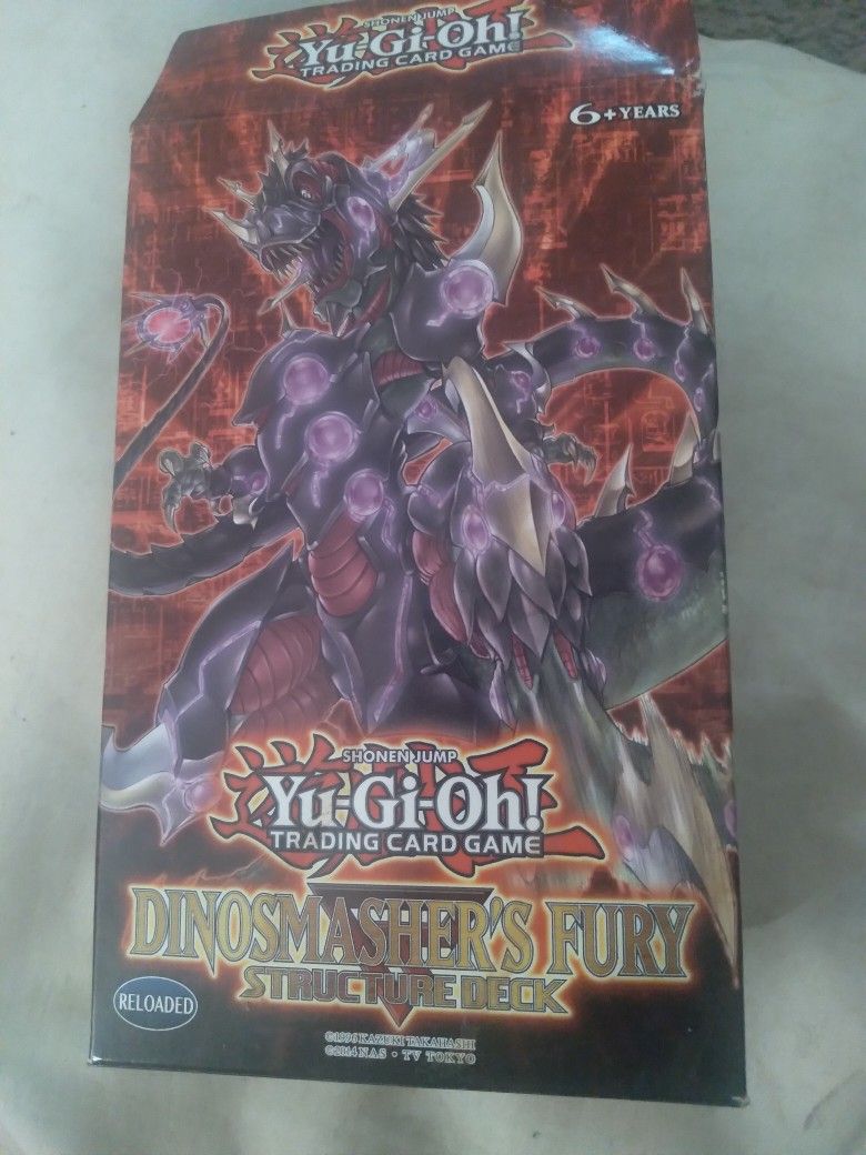 Yugioh Dinosmasher's Fury Structure Deck for Sale in Port Orchard, WA -  OfferUp