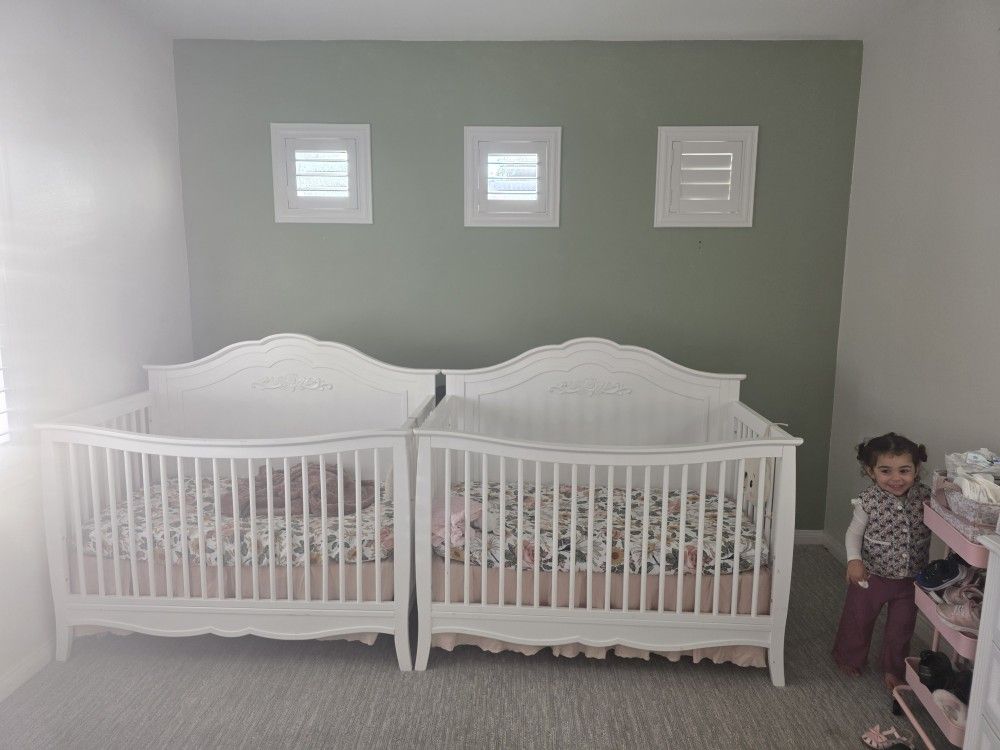 2 Cribs Like New