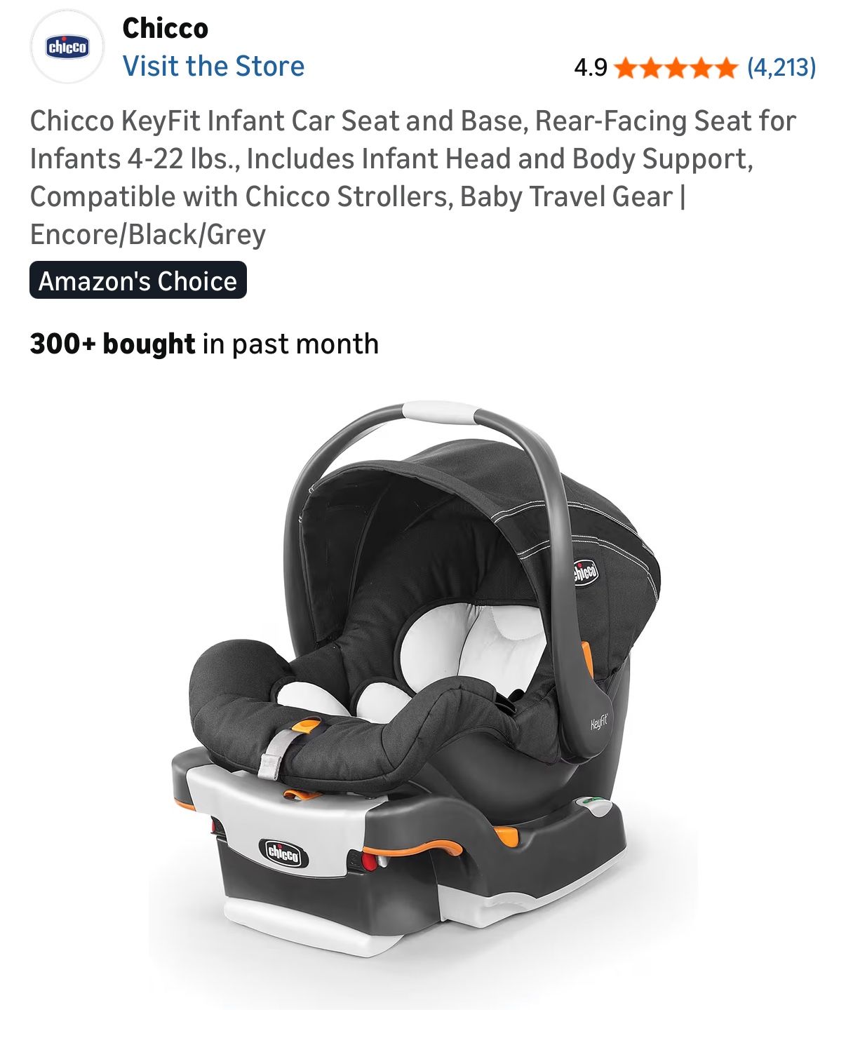 Chicco Car Seat