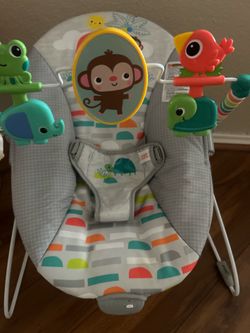 Baby Bouncer with Animal Toys