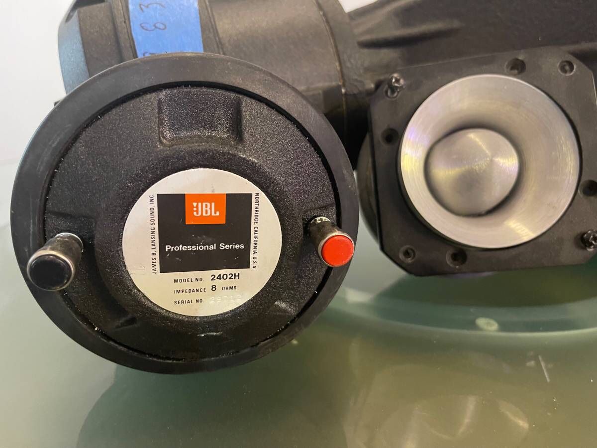 JBL Professional Series 2402H ツィーター ペア JBL 2402H tweeters