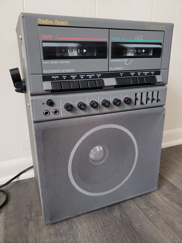Vintage Radio Shack Karaoke System for Sale in Apopka, FL OfferUp