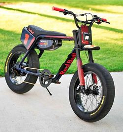 LIKE NEW Super 73 Z Adventure Red Bull